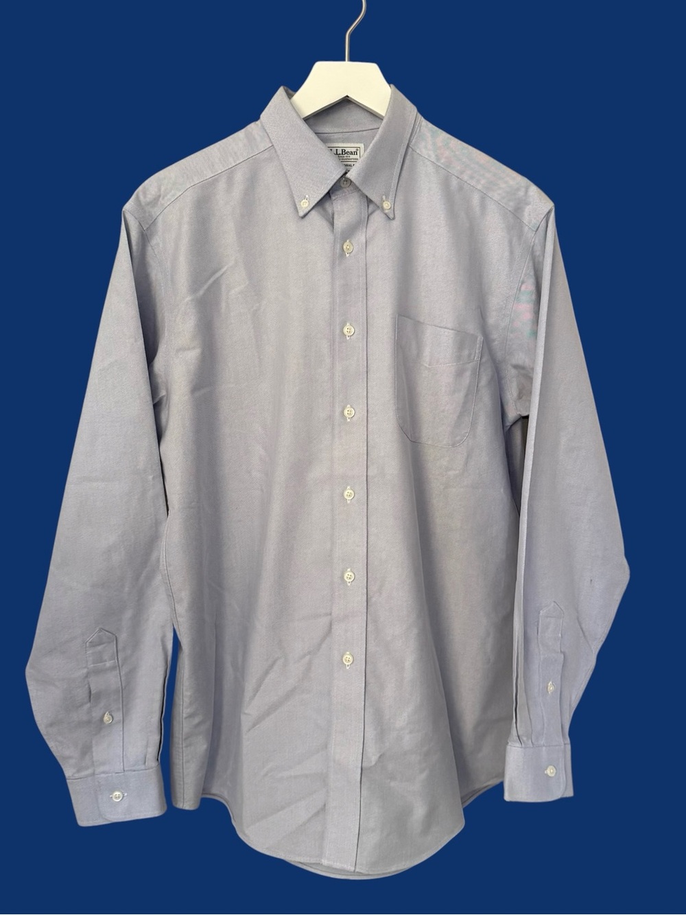 NWT L.L. Bean Men’s 15.5 - 35 Traditional Fit Oxford Button Down Shirt Preppy